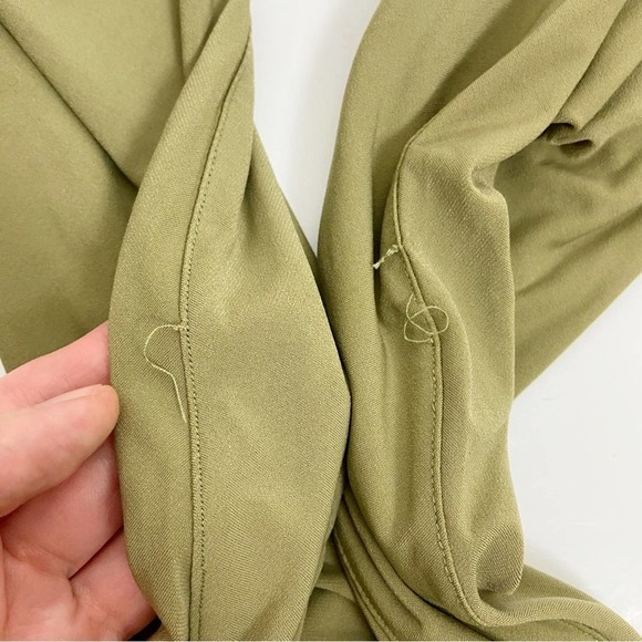 Majorelle Darla Midi Dress in Olive Green Size M - Picture 9 of 9